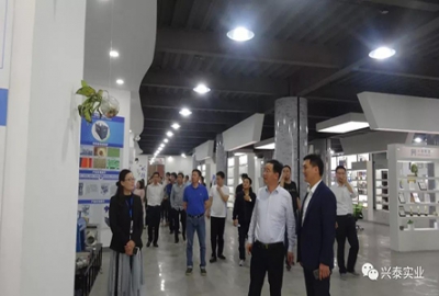 张郭镇“创二代”青年党支部莅临兴泰集团参观考察