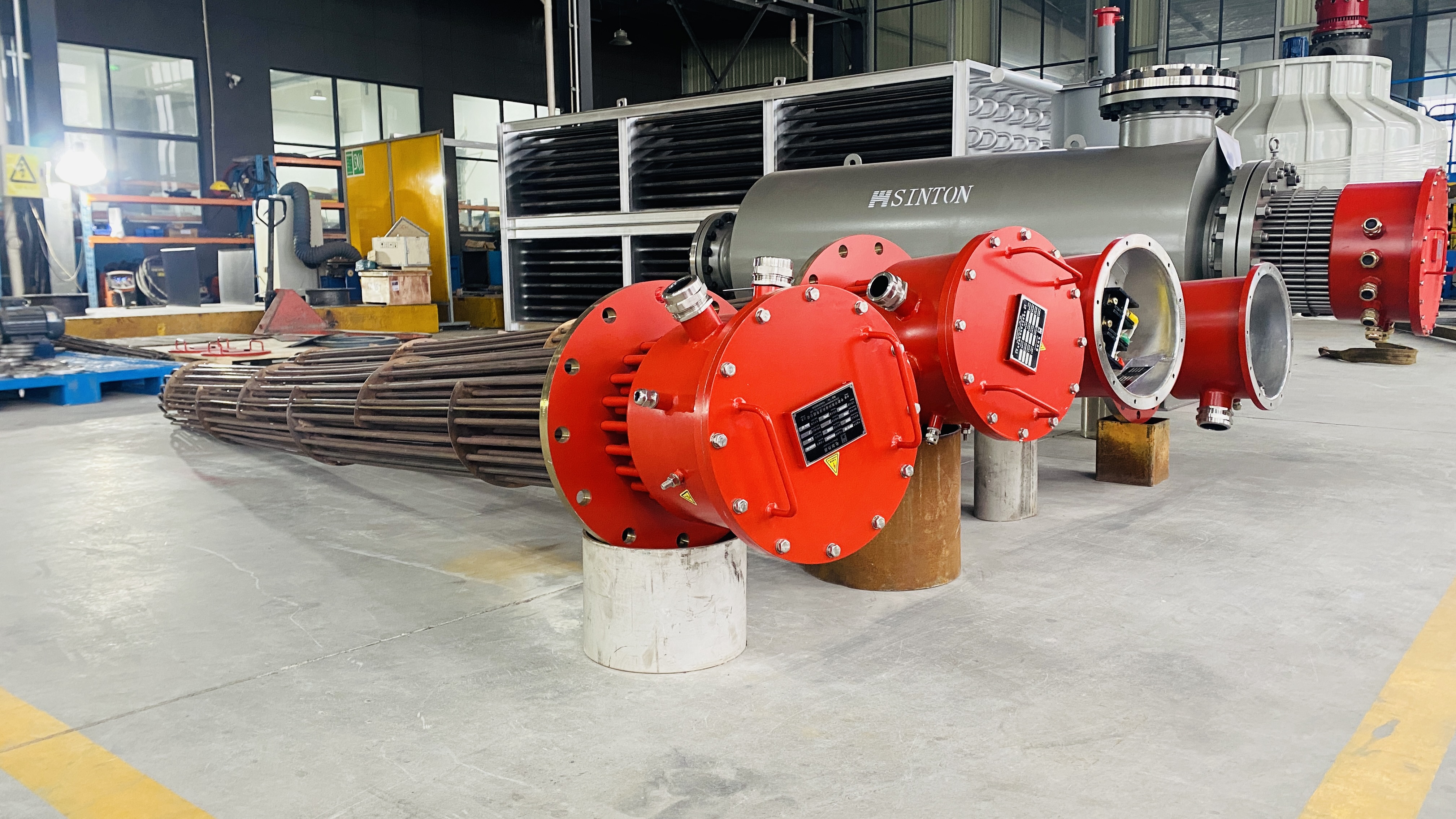 100-300kw法兰电加热管